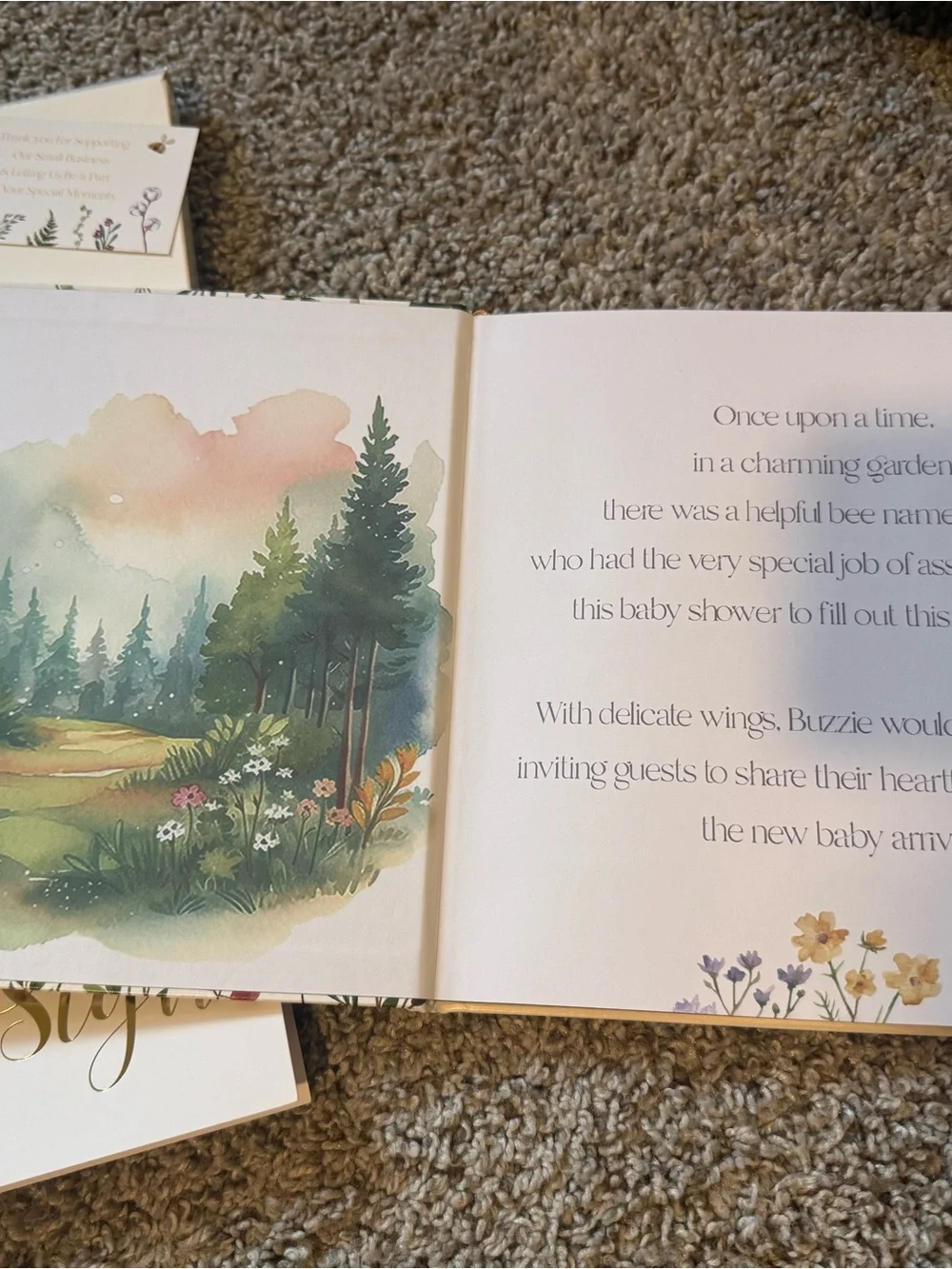🌱 baby shower guest book 🌿